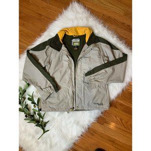 Burton Radar Women’s Sz Small Insulated Jacket Tan & Olive Ski Snowboard Coat